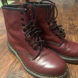 Dr. Marten’s 1460 Smooth Leather Lace Up Boots